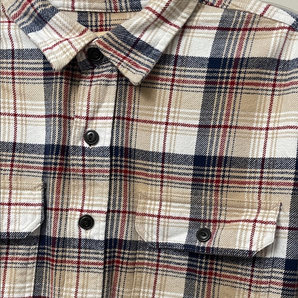 Plaid Button-Up Shirt - Picture 2 of 6